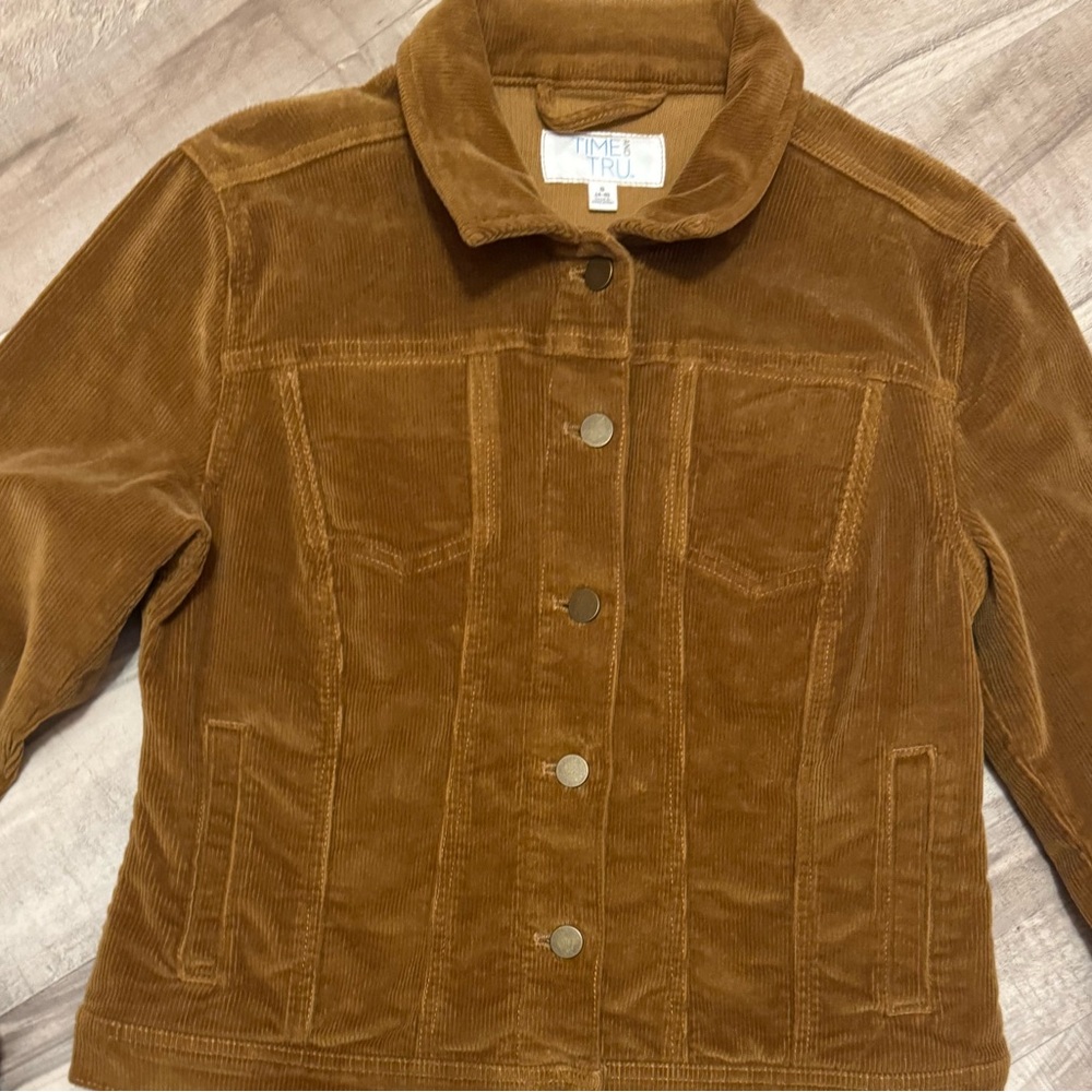 Women’s Time and Tru Corduroy Jacket - Picture 2 of 6